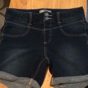 JK indigo shorts
